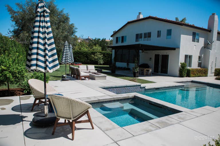  Pool and backyard 