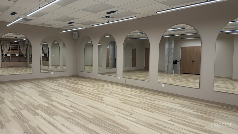  Boutique Modern Studio with Arch Mirror Wall 