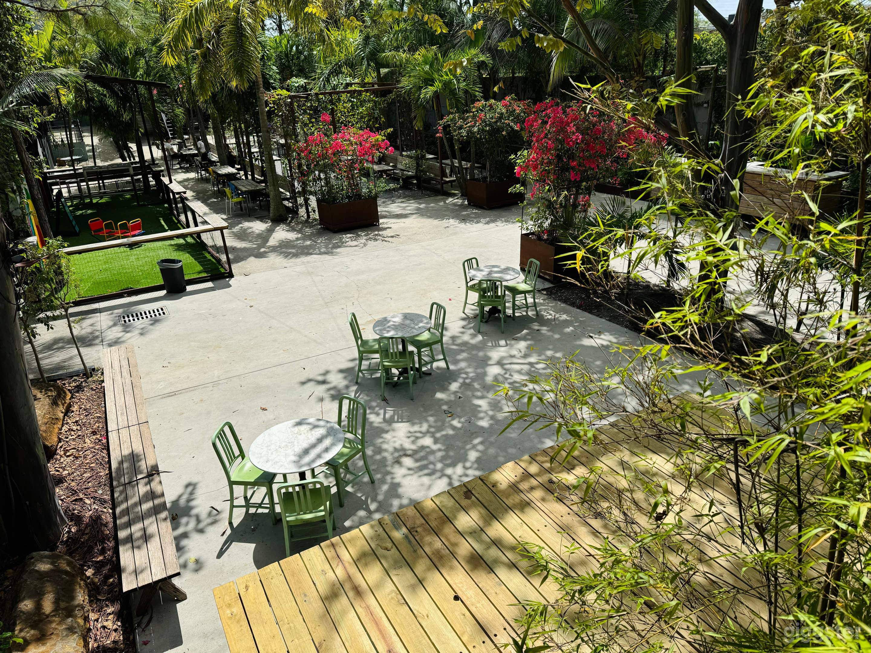 Vibrant Outdoor Haven - The Stage Photo 2