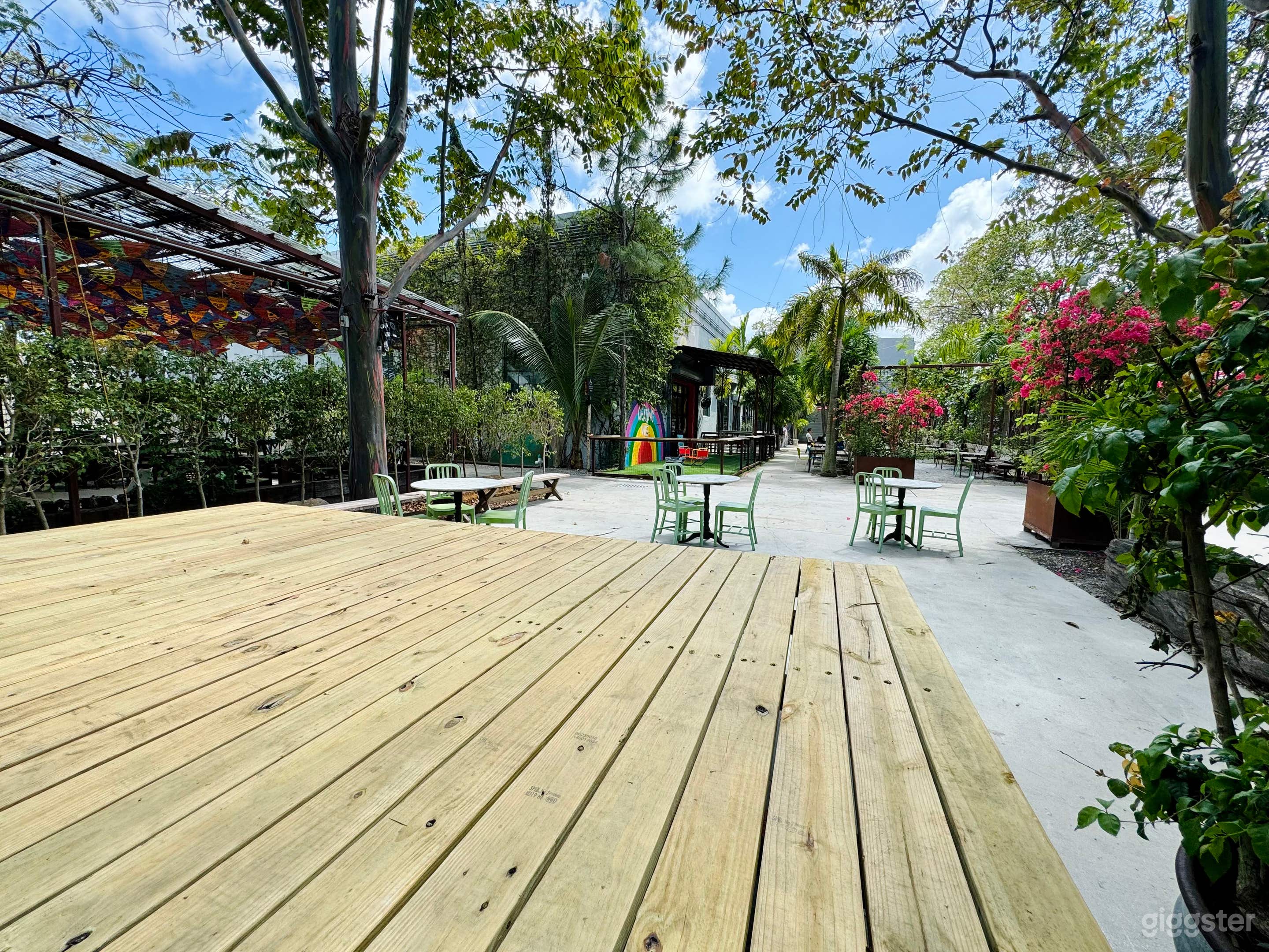 Vibrant Outdoor Haven - The Stage Photo 4