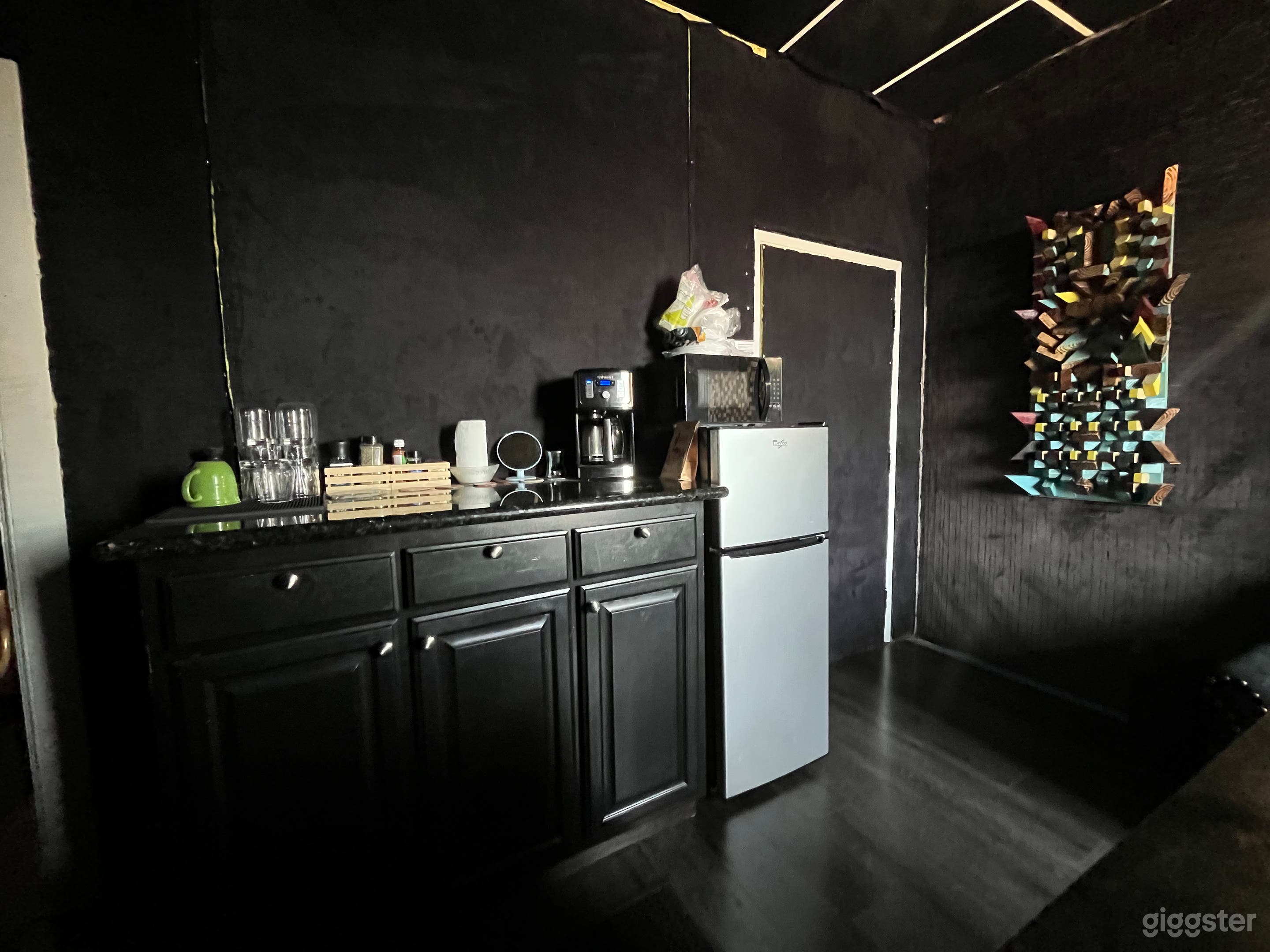 Fridge and Microwave