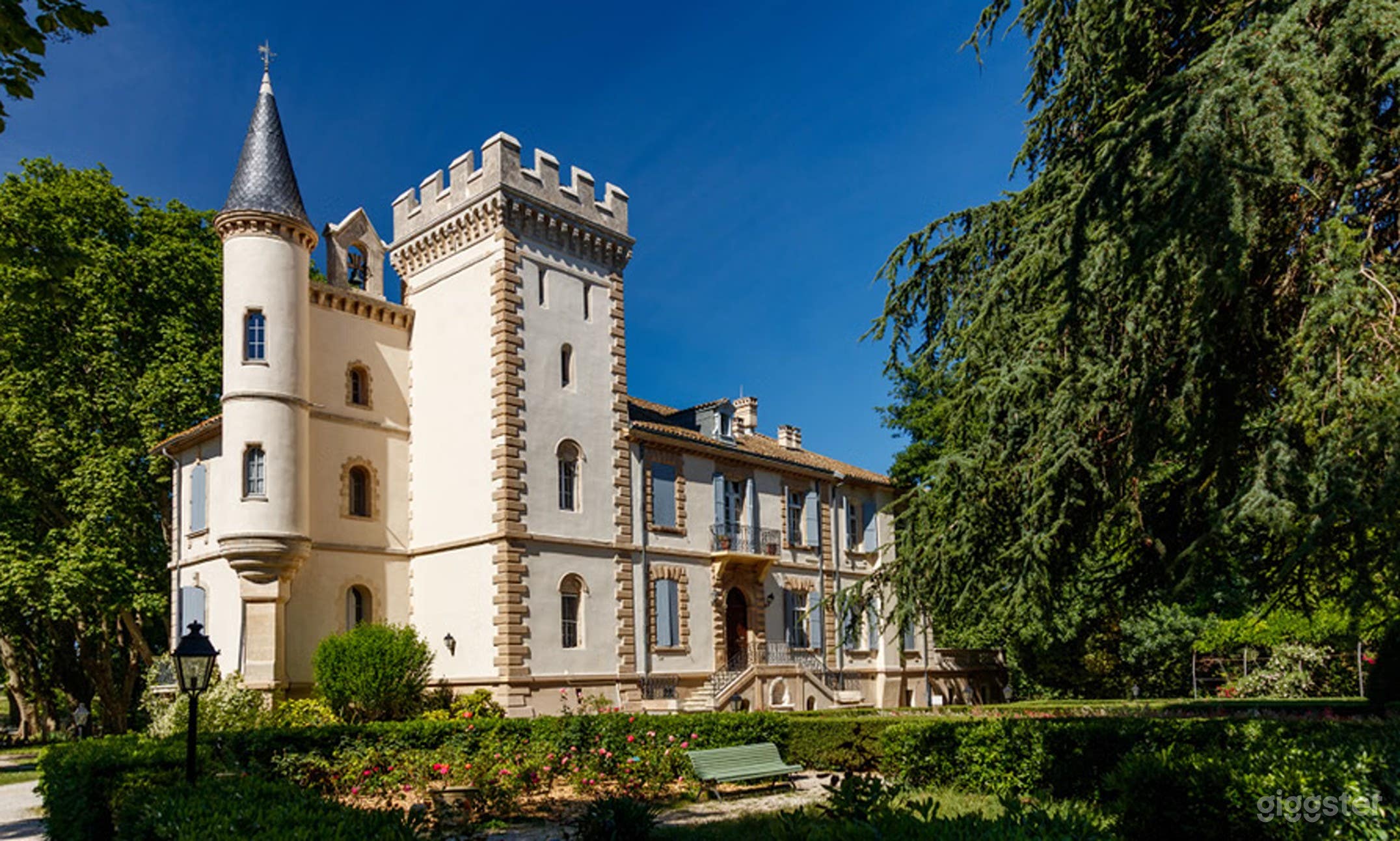 Photo de Château d’Exception Bibliothèque d’Époque Terrasse Panoramic 4