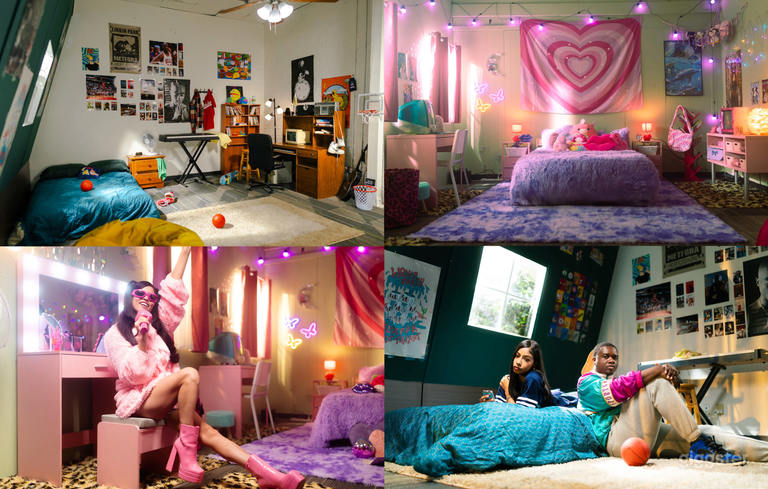  Dormitorio de los 90s / 2000s y Dormitorio Rosa Y2K 