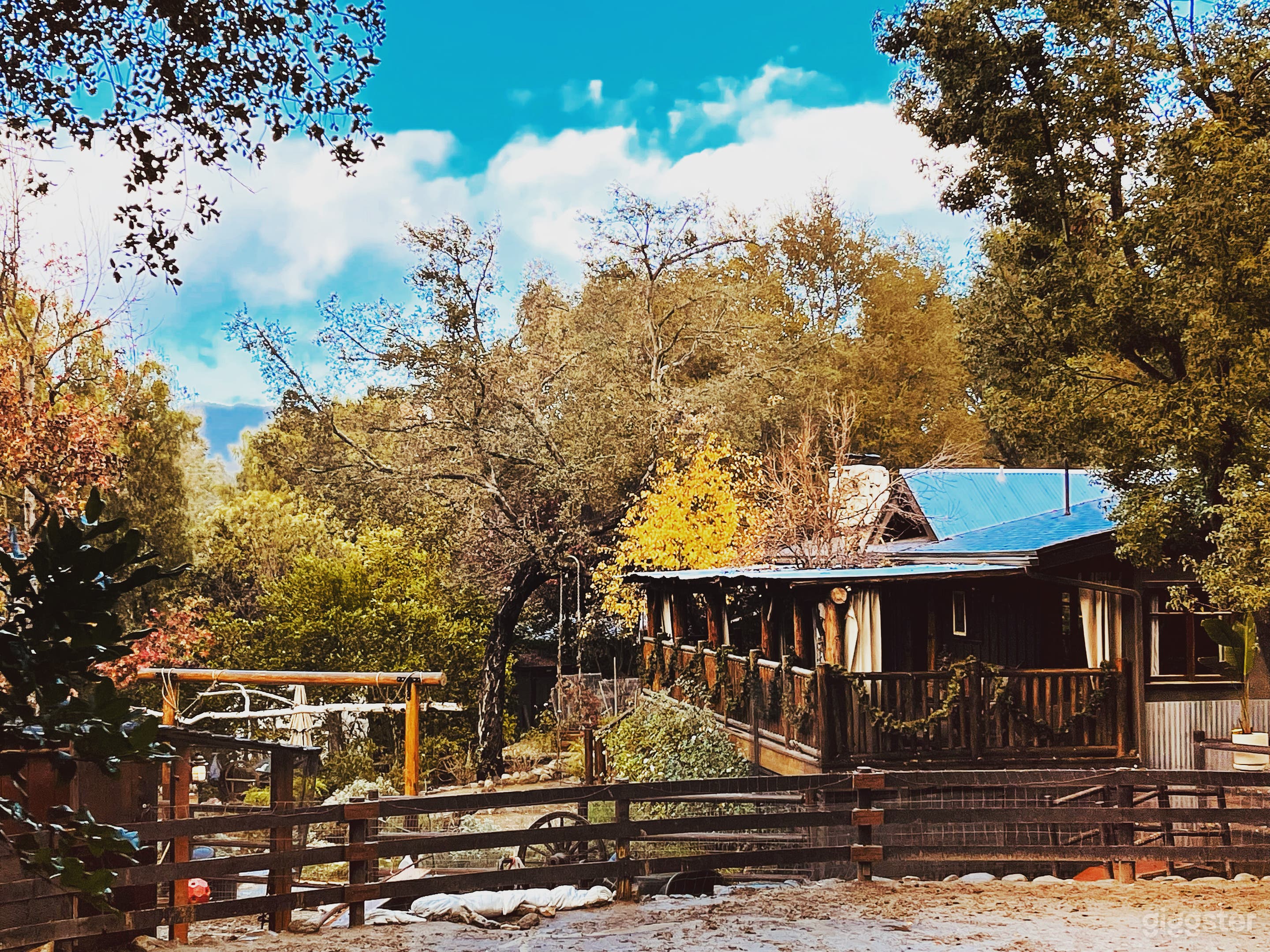 Side Angle of Cabin and Property