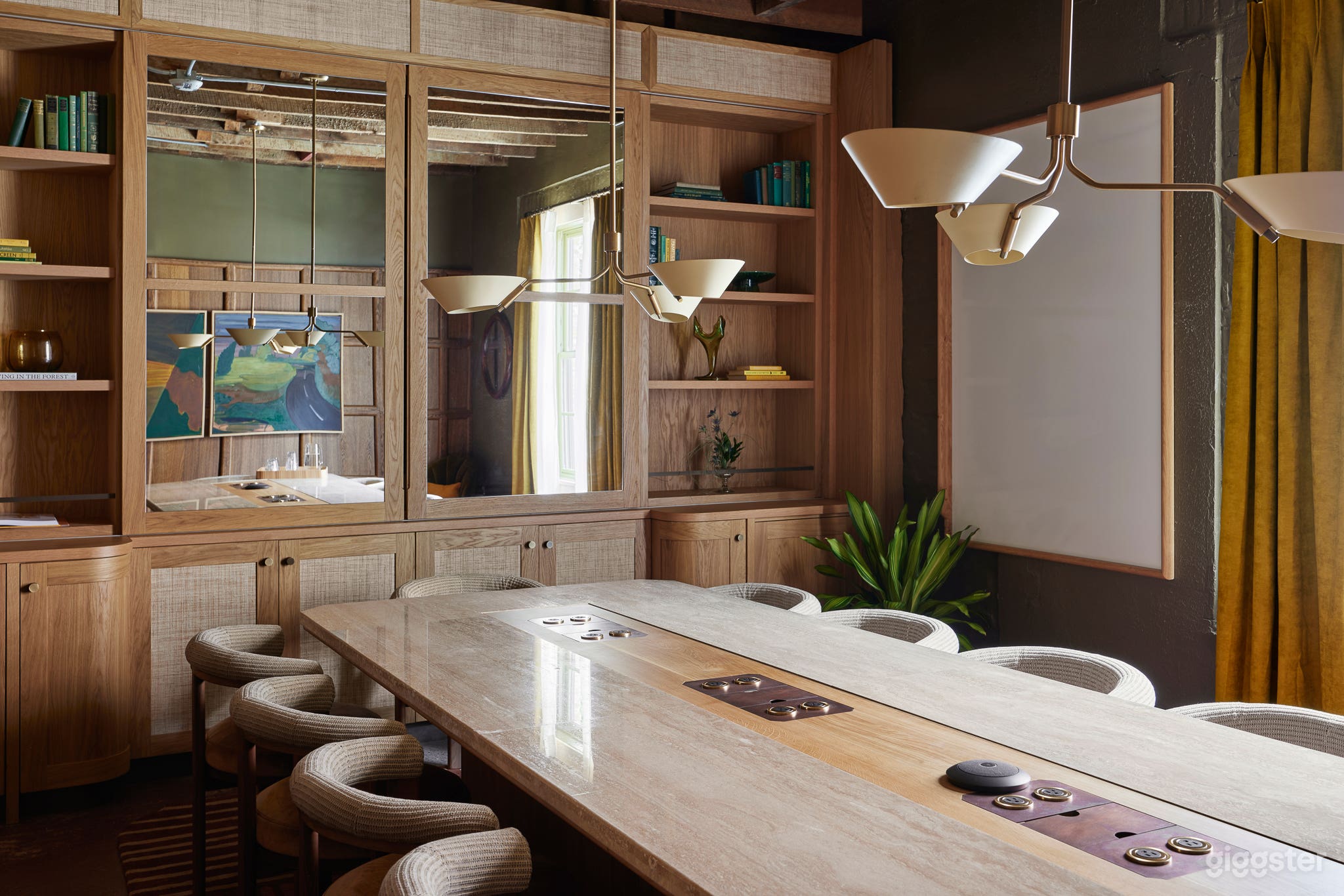 Executive downtown boardroom with full AV setup Photo 4