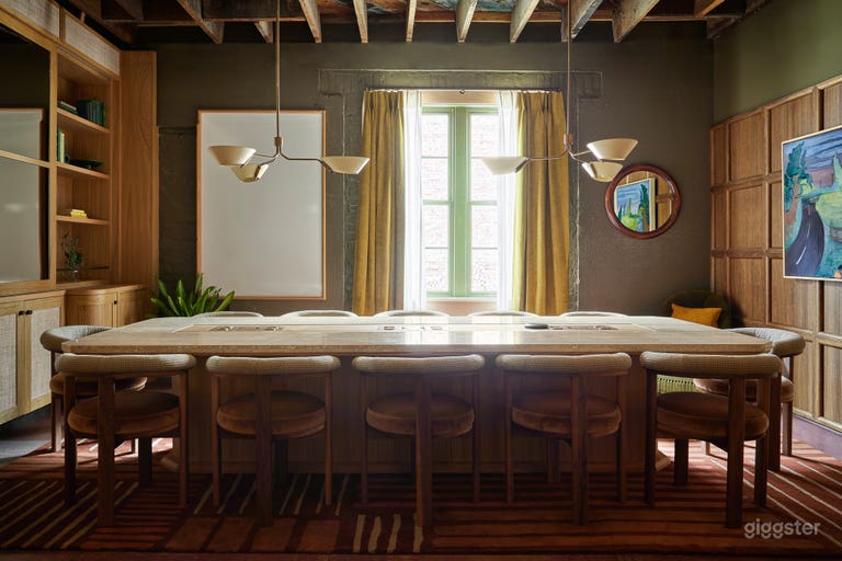  Executive downtown boardroom with full AV setup 