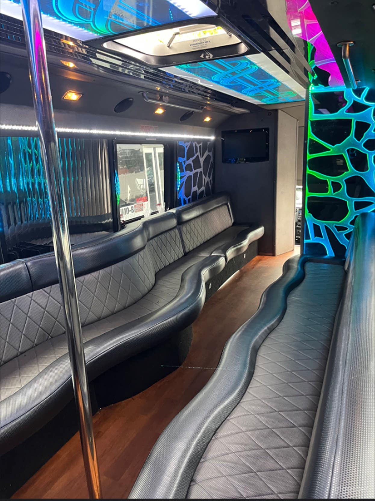 Gorgeous 30 Passenger Party Bus Photo 4