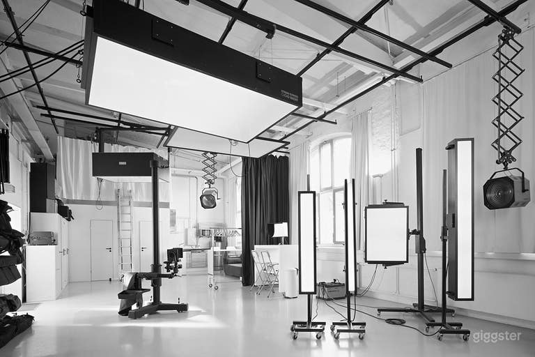  4 Meter Aufnahmehöhe im gesamten Studio 