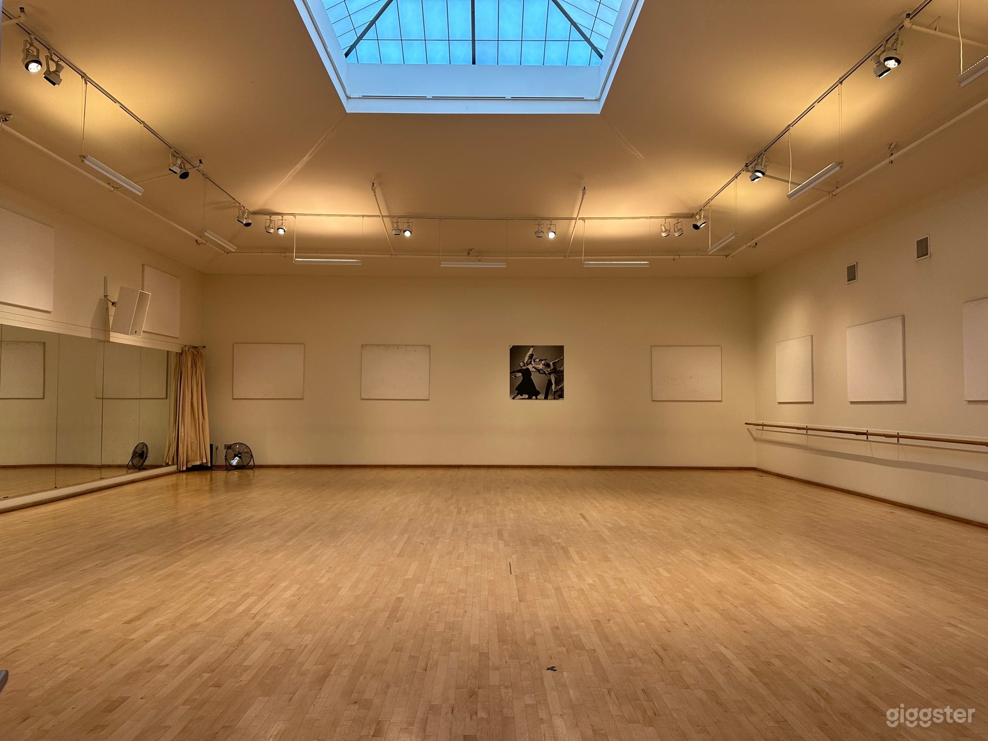 2,000 SQ. FT. Studio with Pyramid Skylight (Fisher)  Photo 1