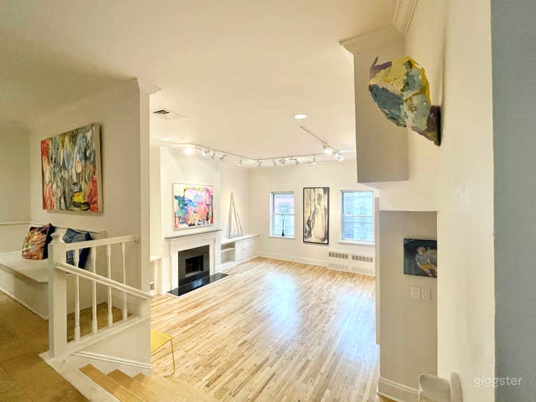  3500 square ft 4 br 3 ba Art Gallery Penthouse. Private rooftop. 