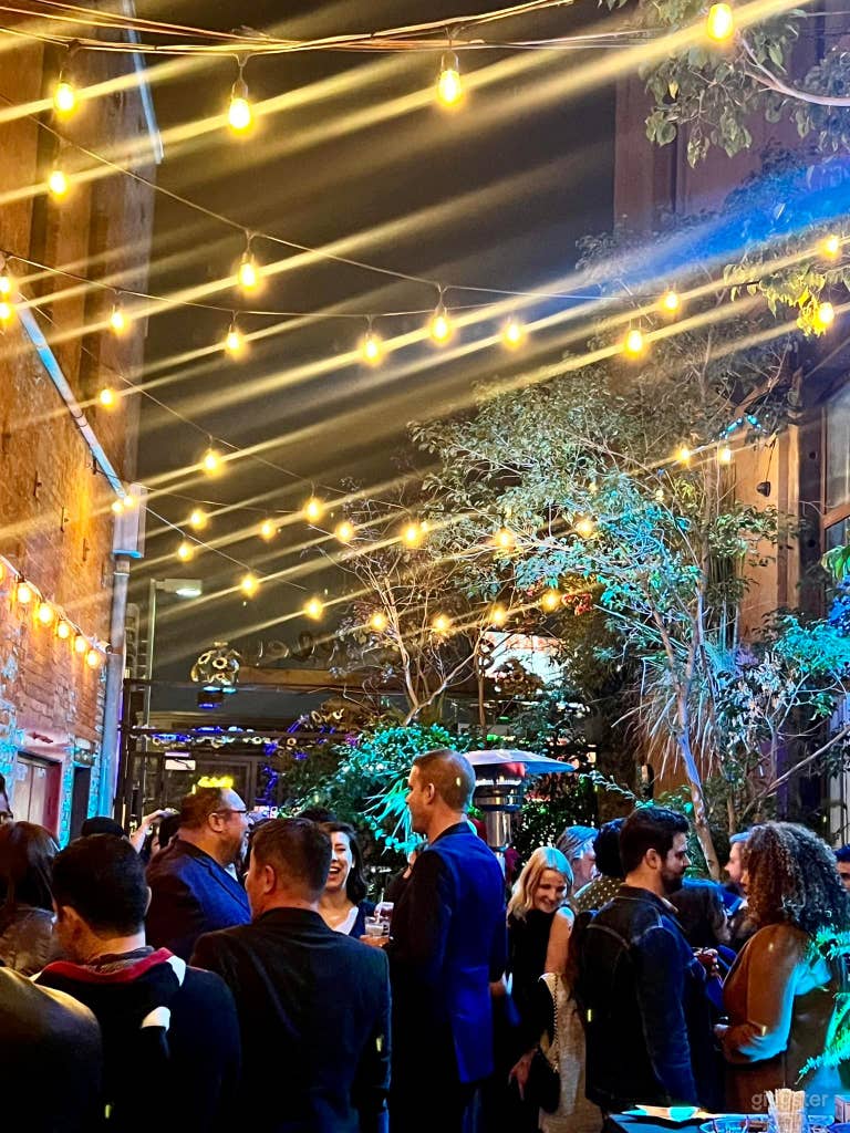  Legendary Iconic EaCa Alley Open Air Patio home of countless Film and TV Shoots dating back to the Charlie Chaplin era 