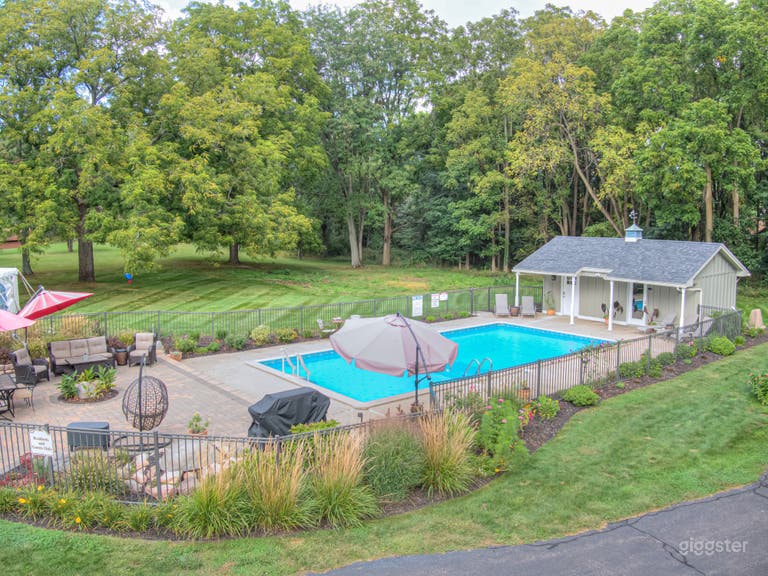  Resort Style Pool in Southwest Michigan 
