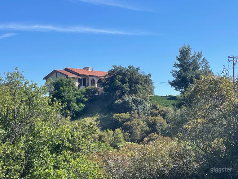  View of house from front gate 
