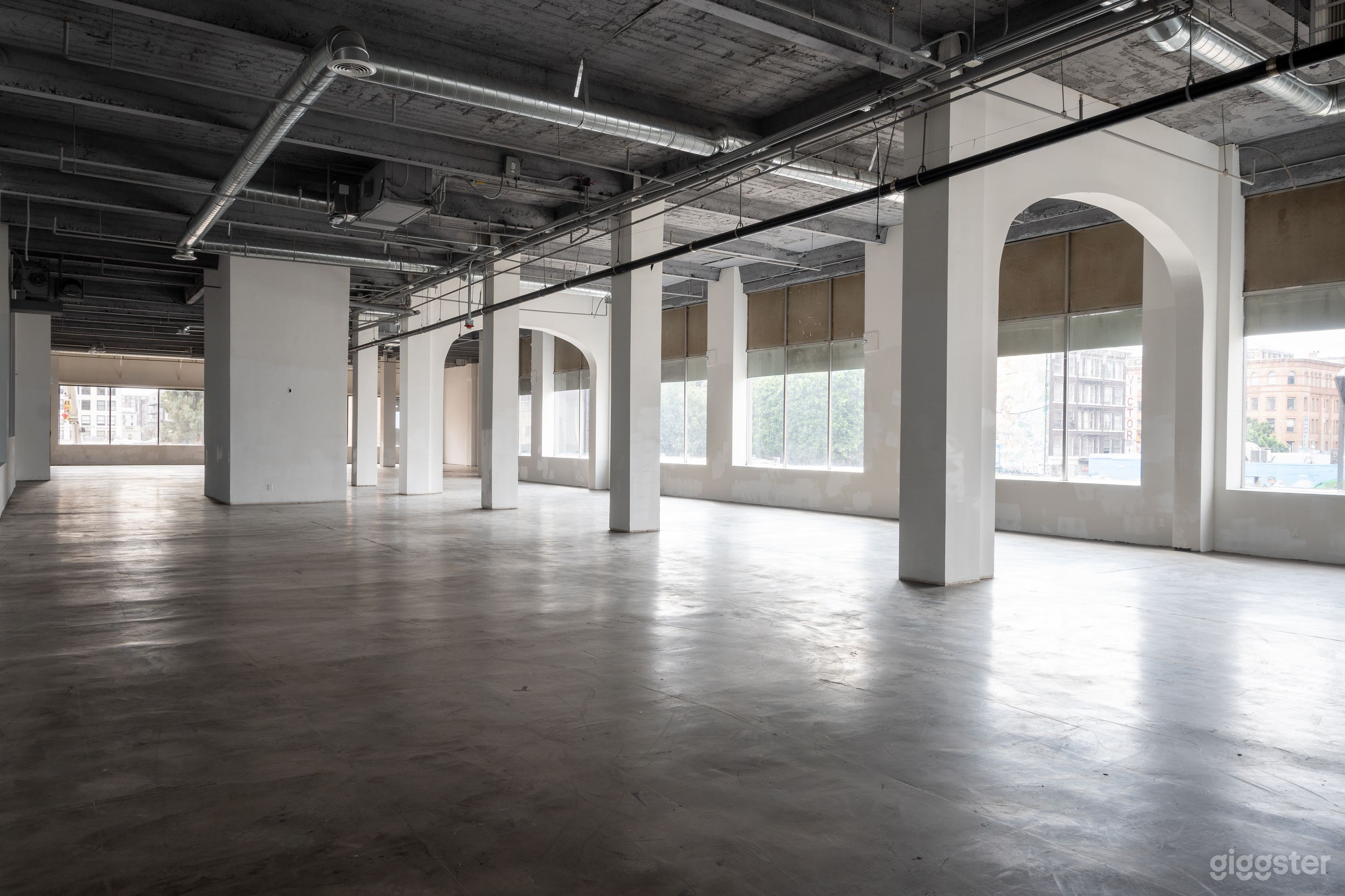 Large open spaces available