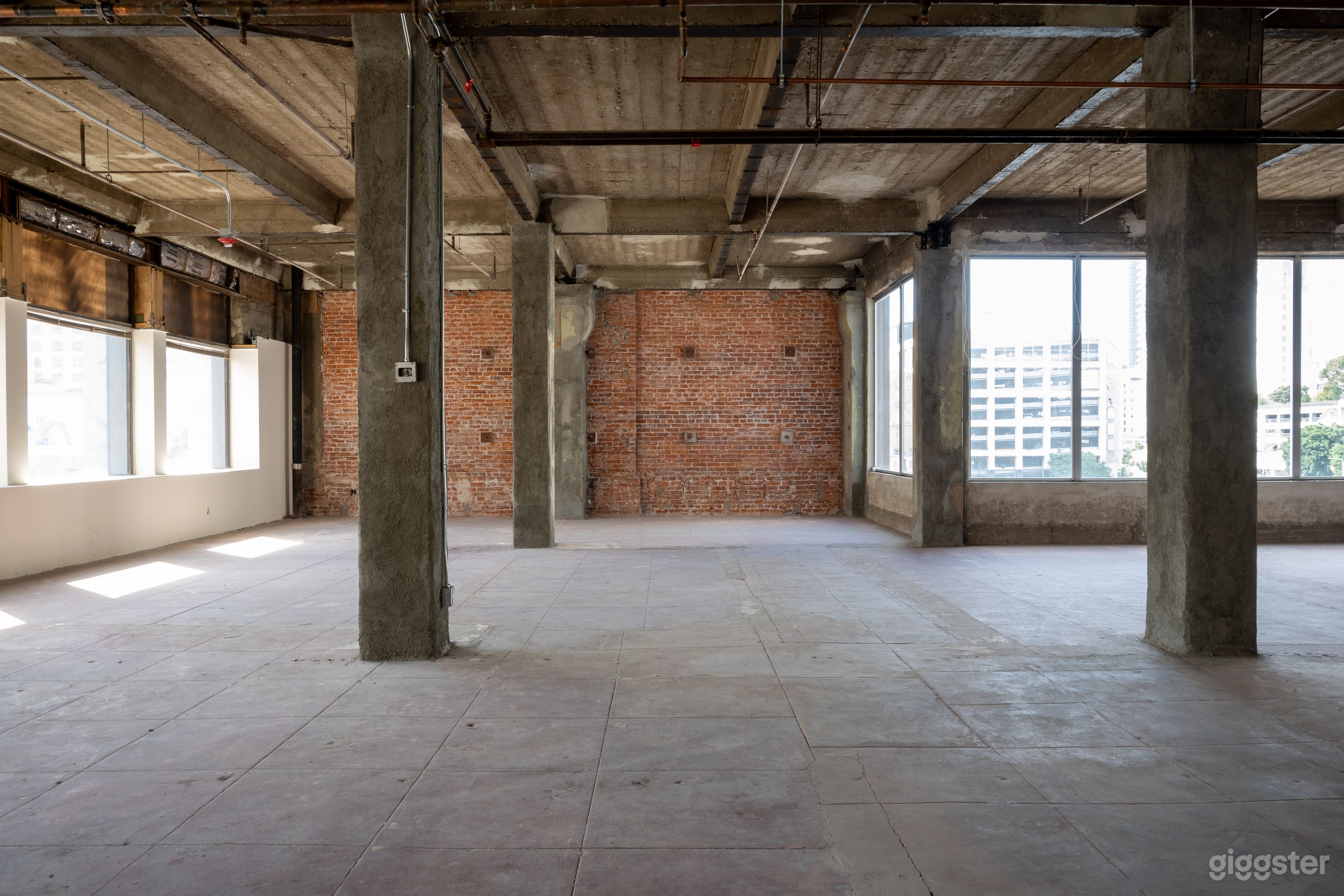 Raw Industrial finishes