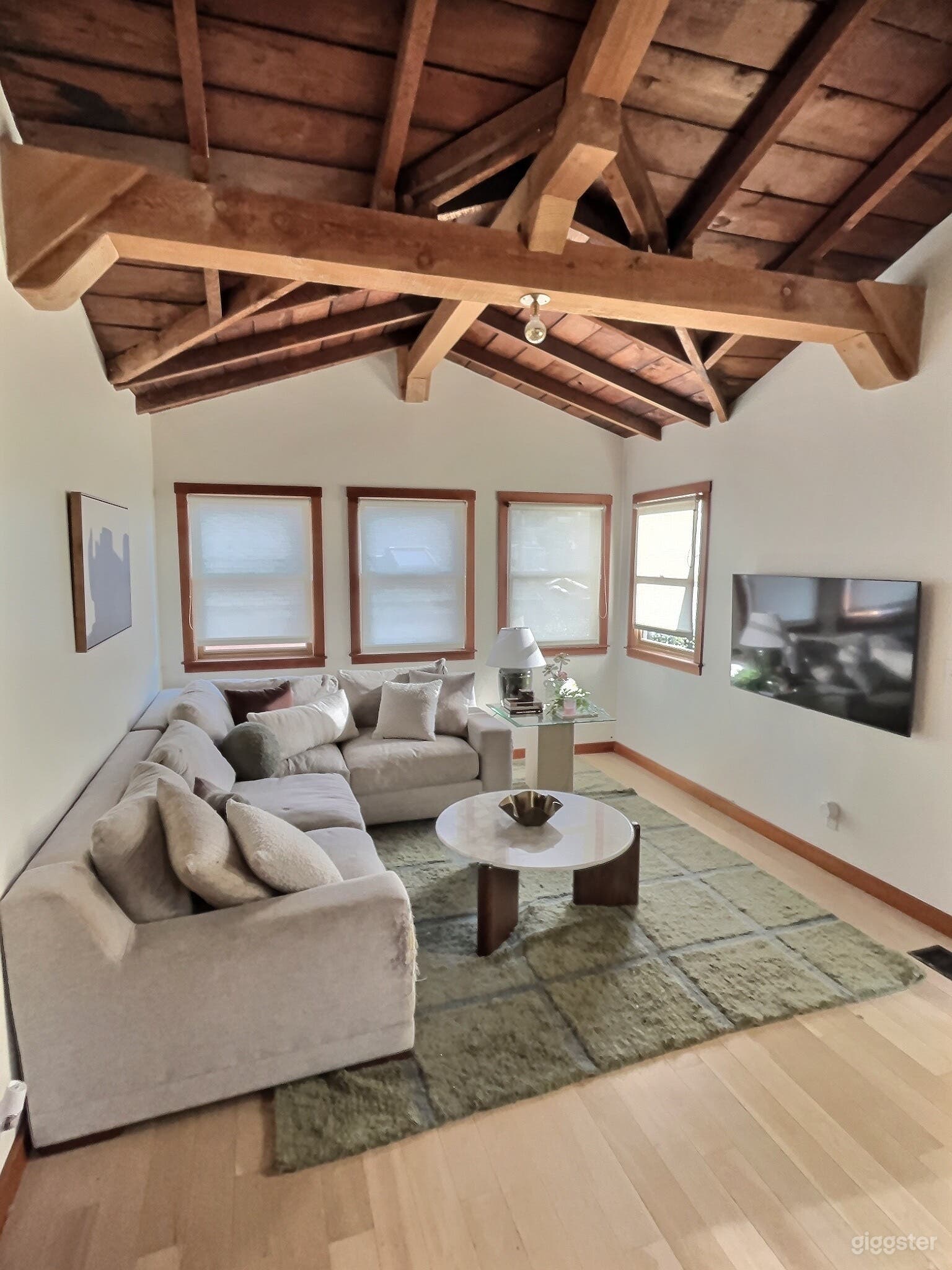 California Bungalow with Wood Beamed Ceilings Photo 3