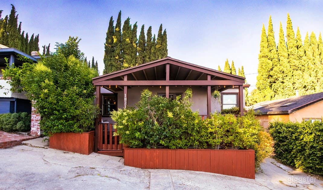 California Bungalow with Wood Beamed Ceilings Photo 1