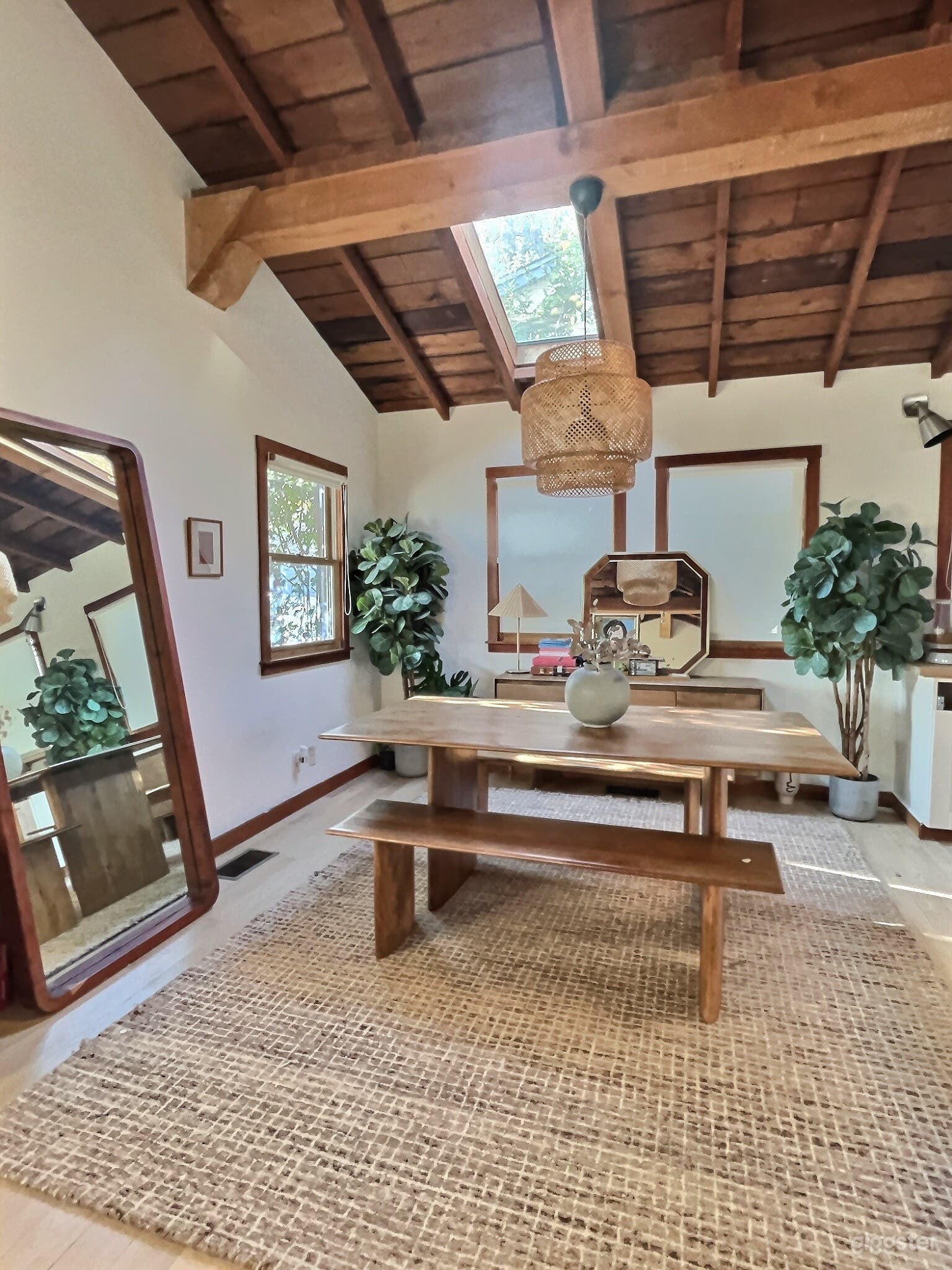 California Bungalow with Wood Beamed Ceilings Photo 4