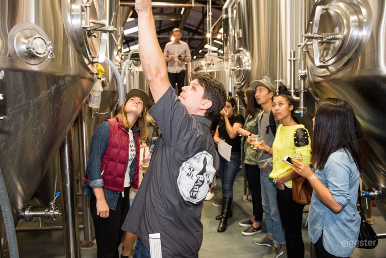  Brewery tour and tasting. 