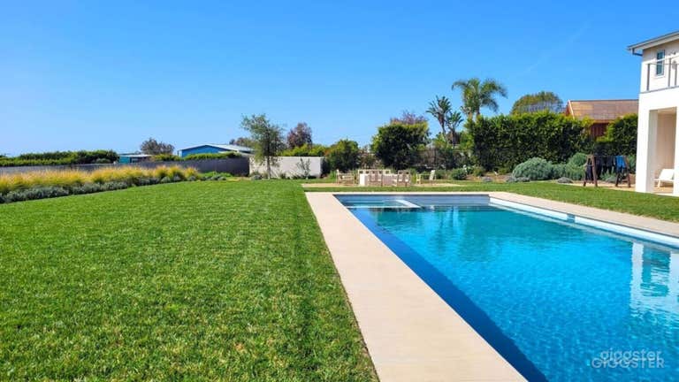  #404 Modern Malibu Pool with Guest house 