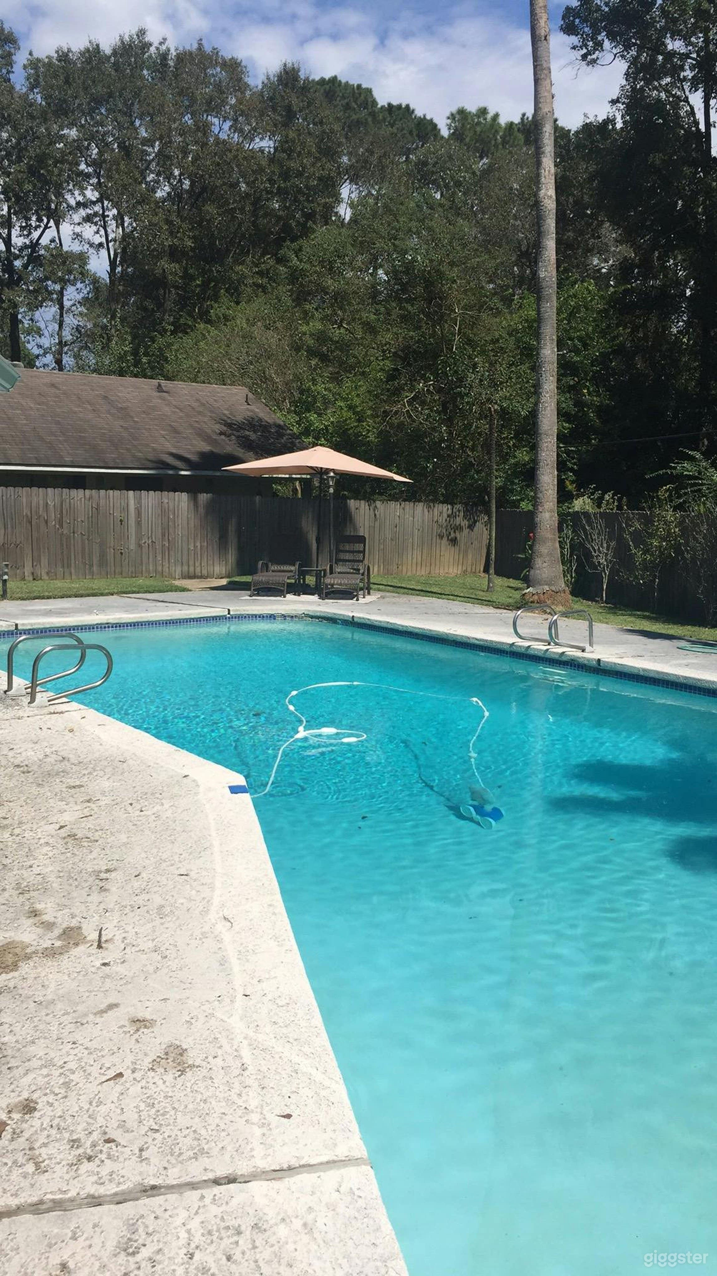 Serene Private Outdoor Pool Retreat for Relaxation Photo 4