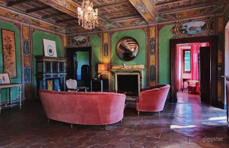  Piano Principale Della Villa D'epoca 