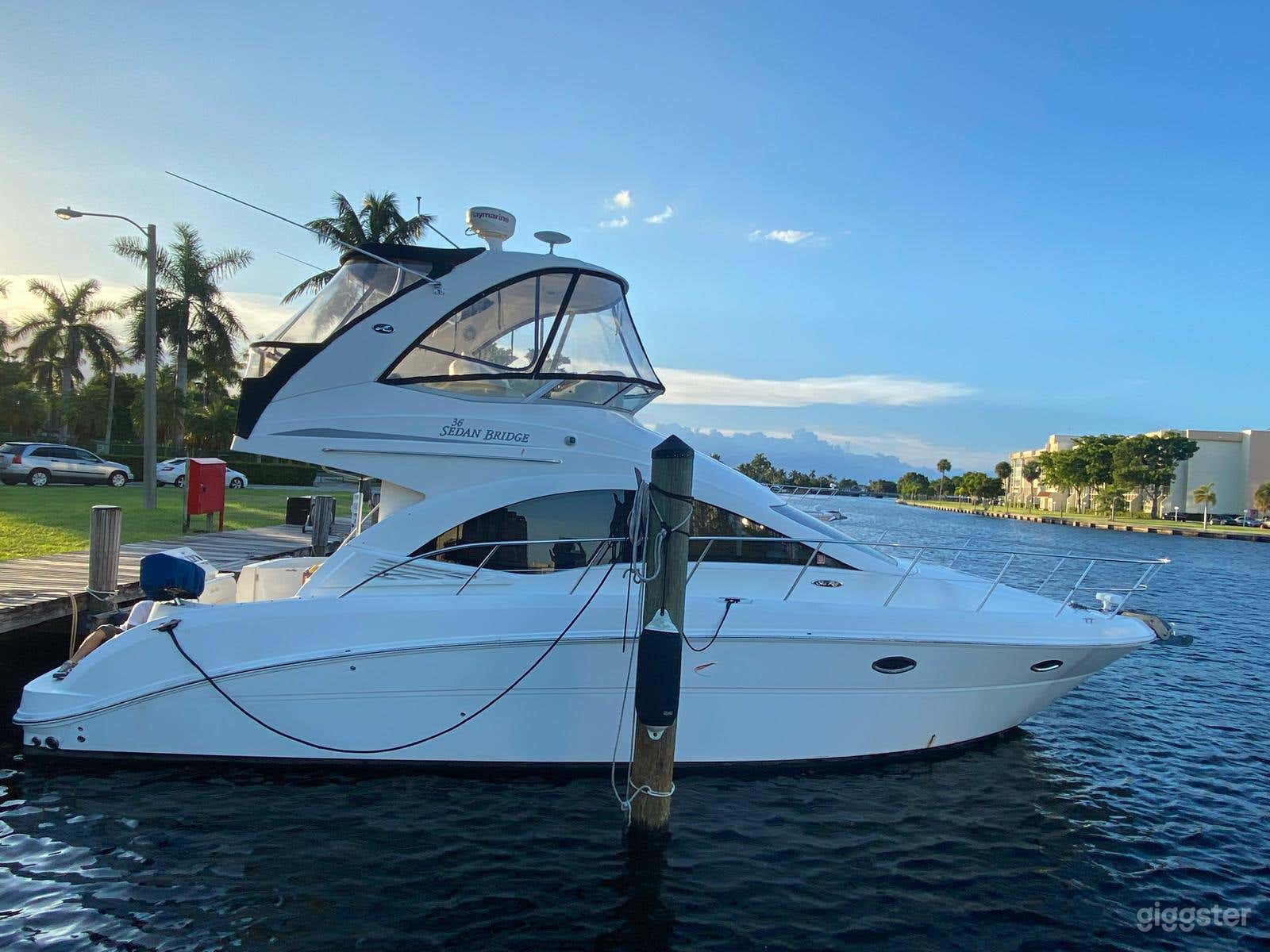 Glamourous 37FT Sea Ray Sedan Bridge Party Boat Space Events Photo 4