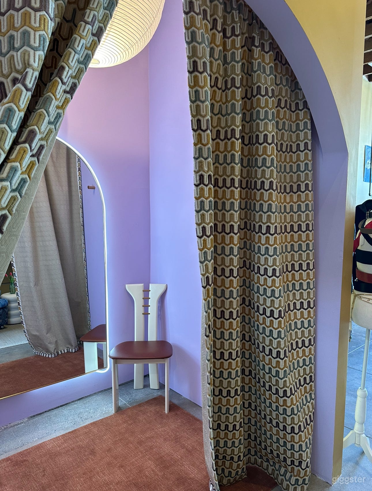 Dressing room