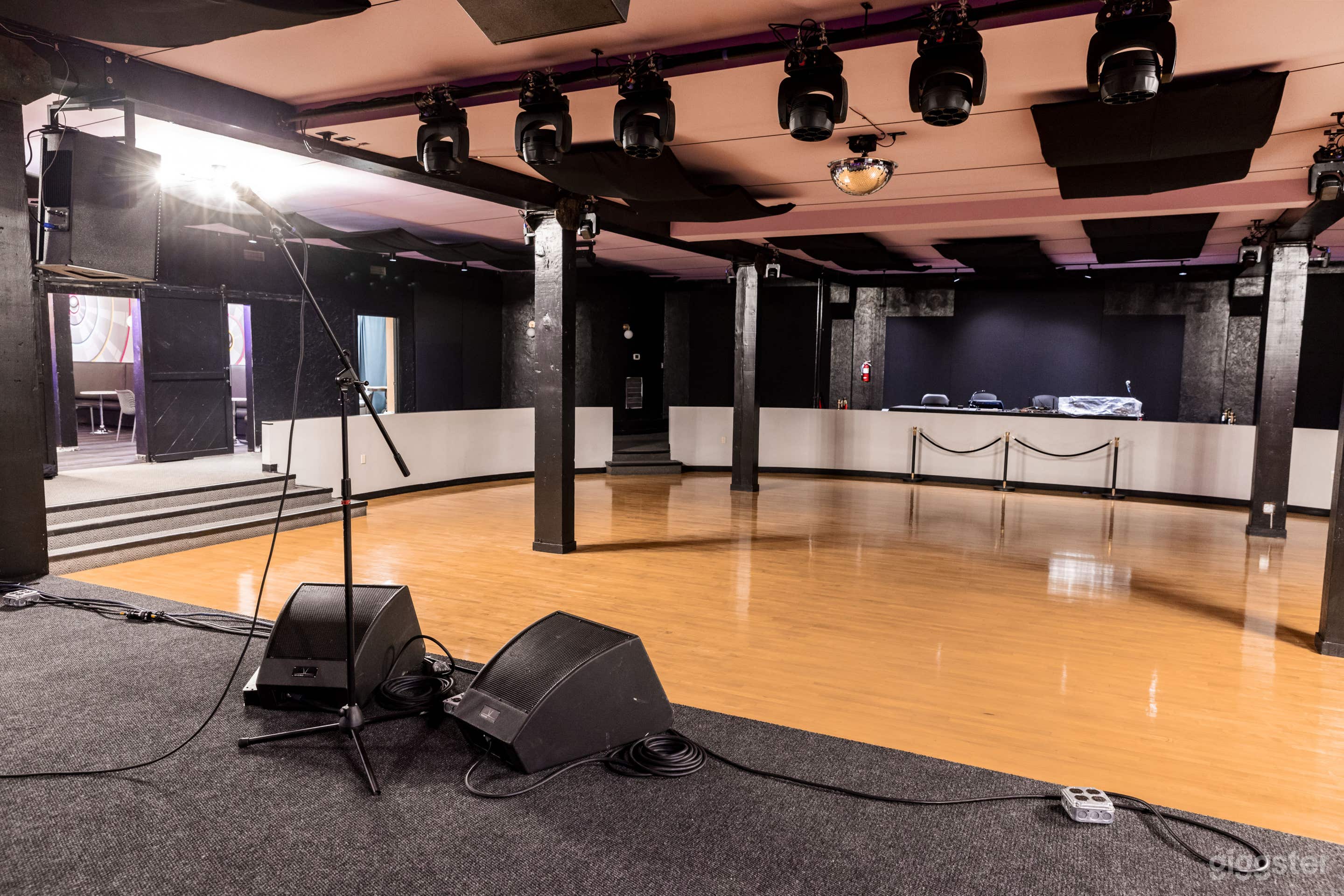 Venue Space from Stage