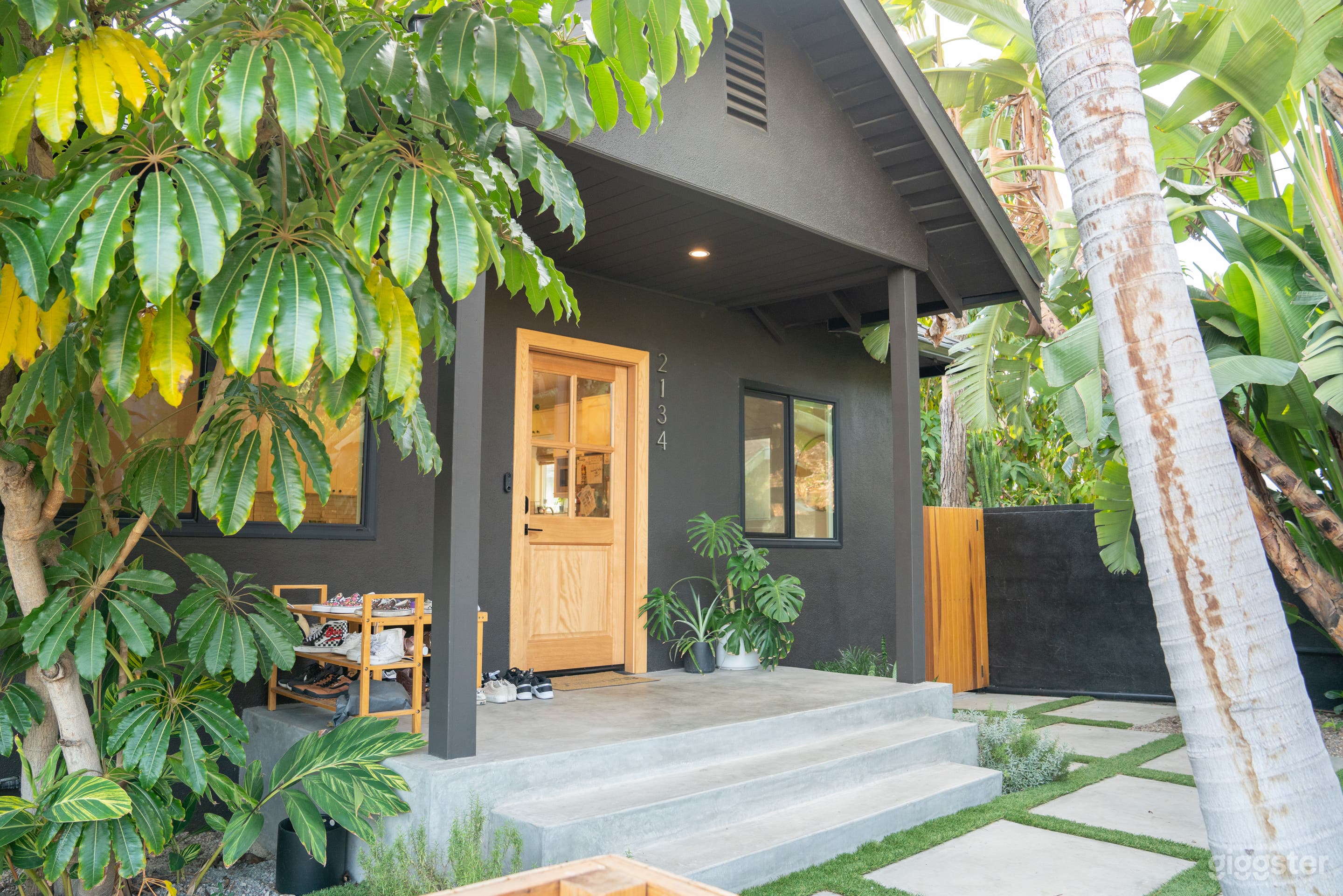 Front Area - 3 Car Driveway to the left side. 