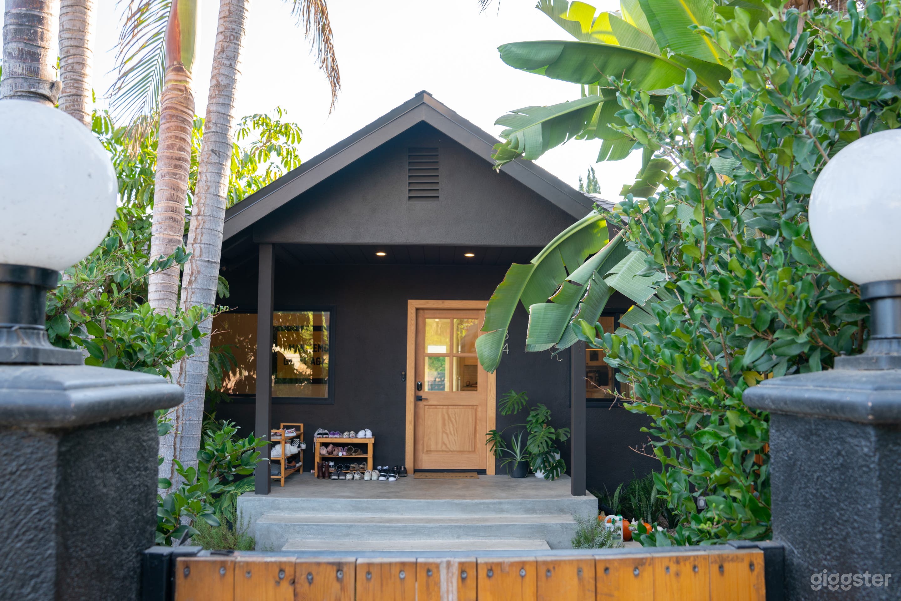 Front of home from the sidewalk. 