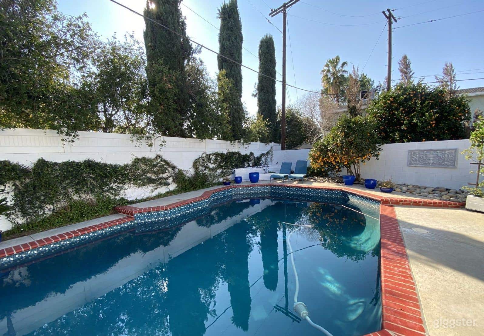 Mediterranean style swimming pool Photo 1