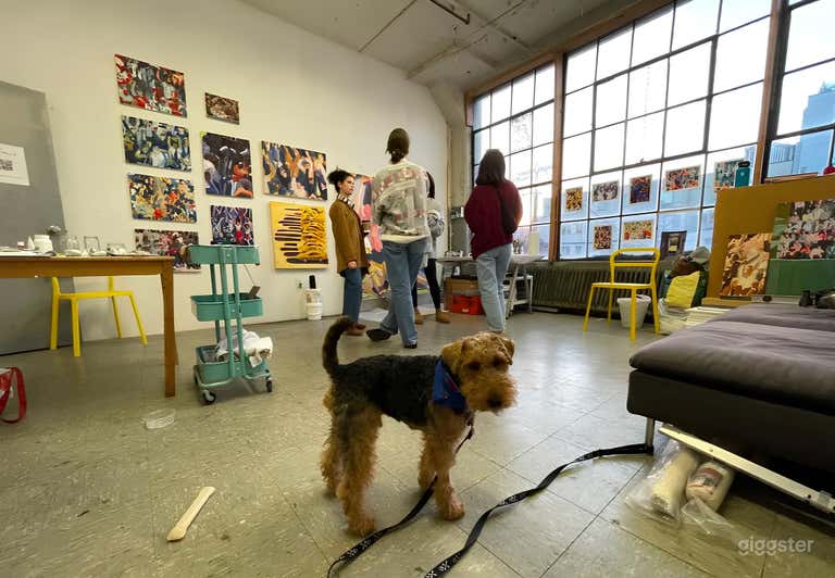  Great Daylight Studio with Large Windows 
