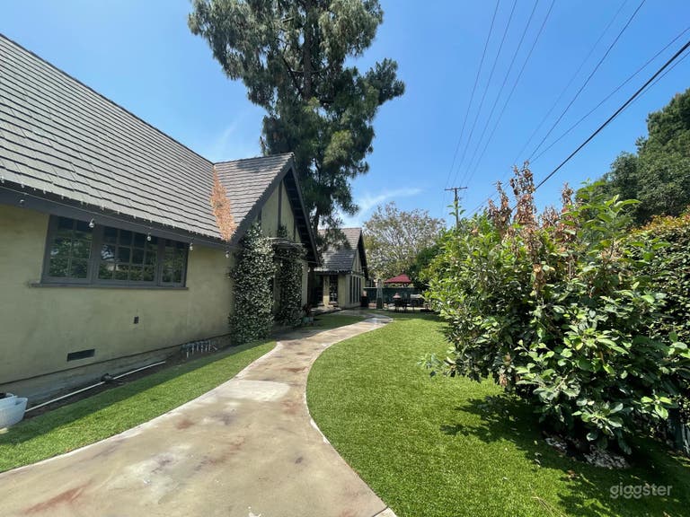  Burbank Tudor Style Garden Patio Space 