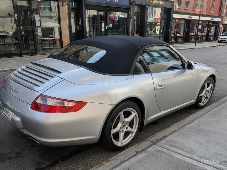  Porsche 911 Convertible Clásico Plateado 2007 (997) 
