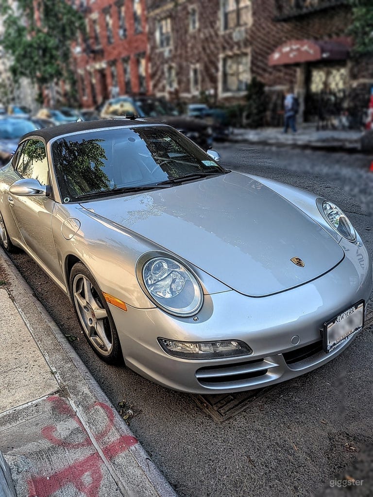  Porsche 911 Convertible Clásico Plateado 2007 (997) 