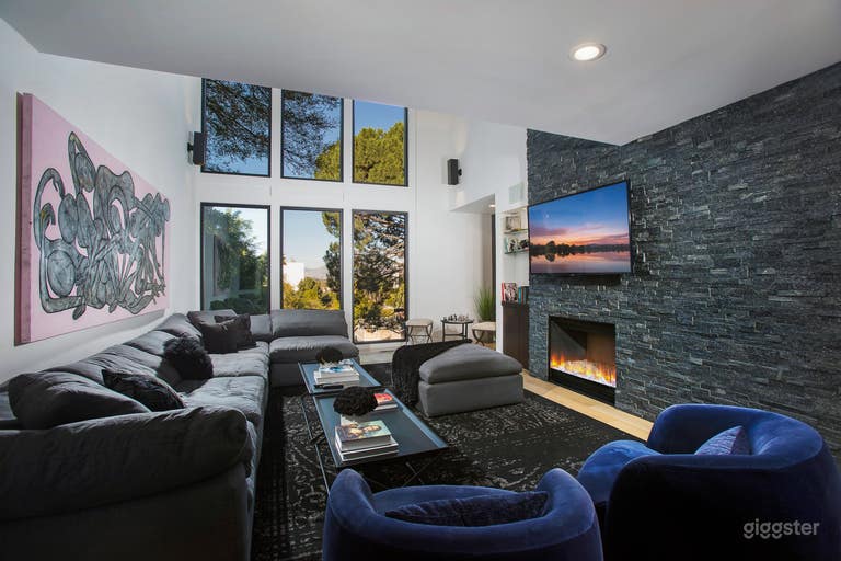  Massive Beverly Glen Mansion w/ Bball Court & Pool 