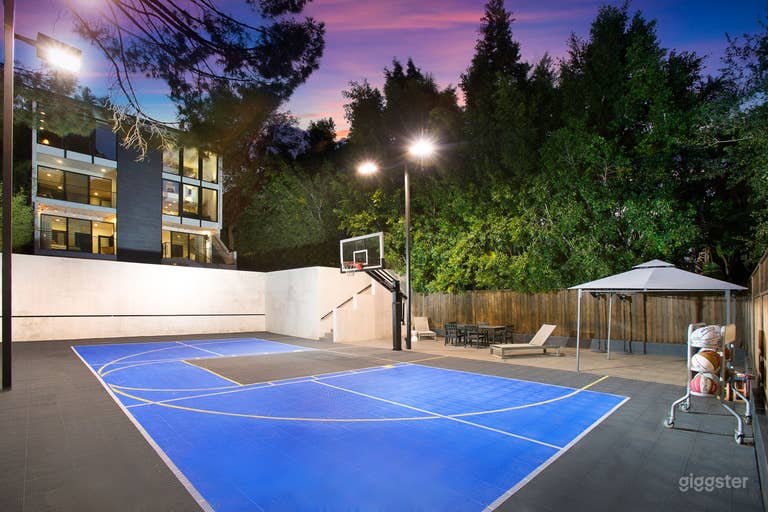  Massive Beverly Glen Mansion w/ Bball Court & Pool 