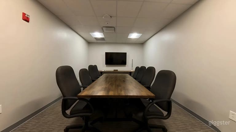  Private Meeting Room with Conference Table for 8 
