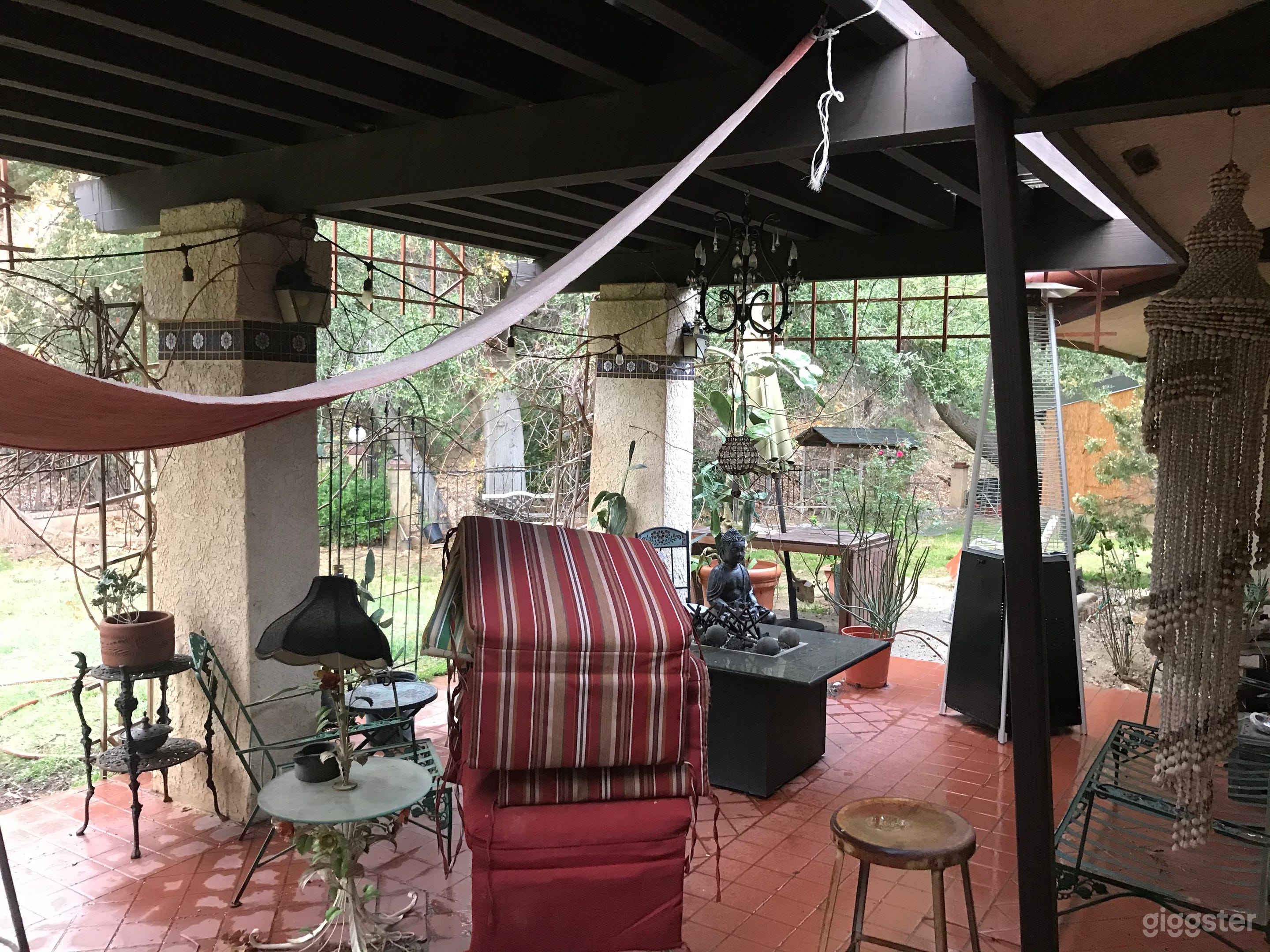 Back patio gazebo