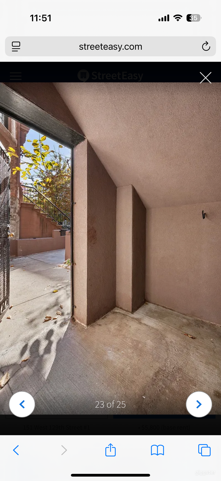  Harlem family row house with garden 