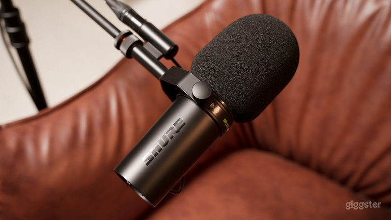 Full Service Minimal Podcast Lounge Set 