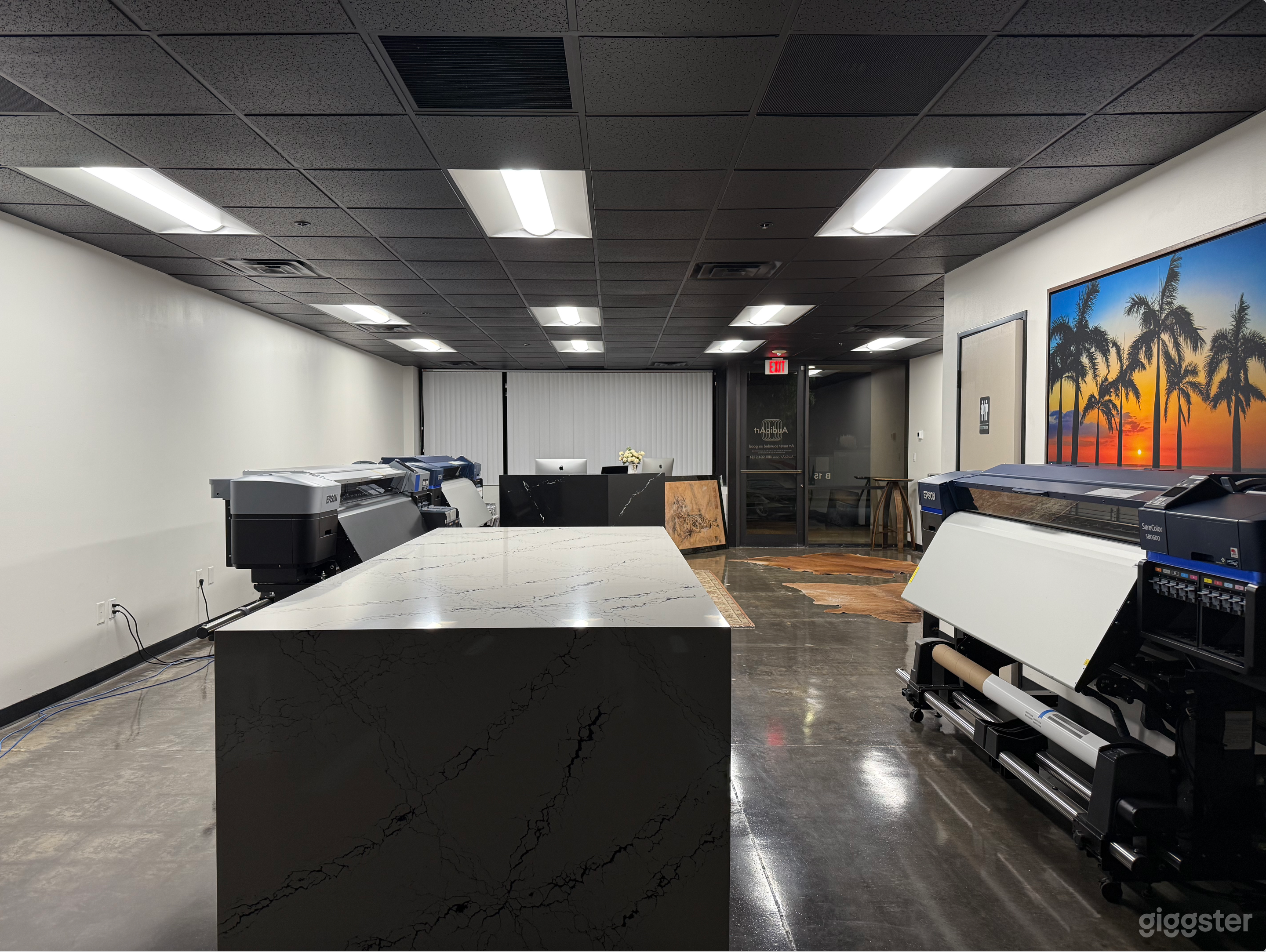 Spacious interior with polished concrete floors and neutral walls, ready to be transformed for your needs.