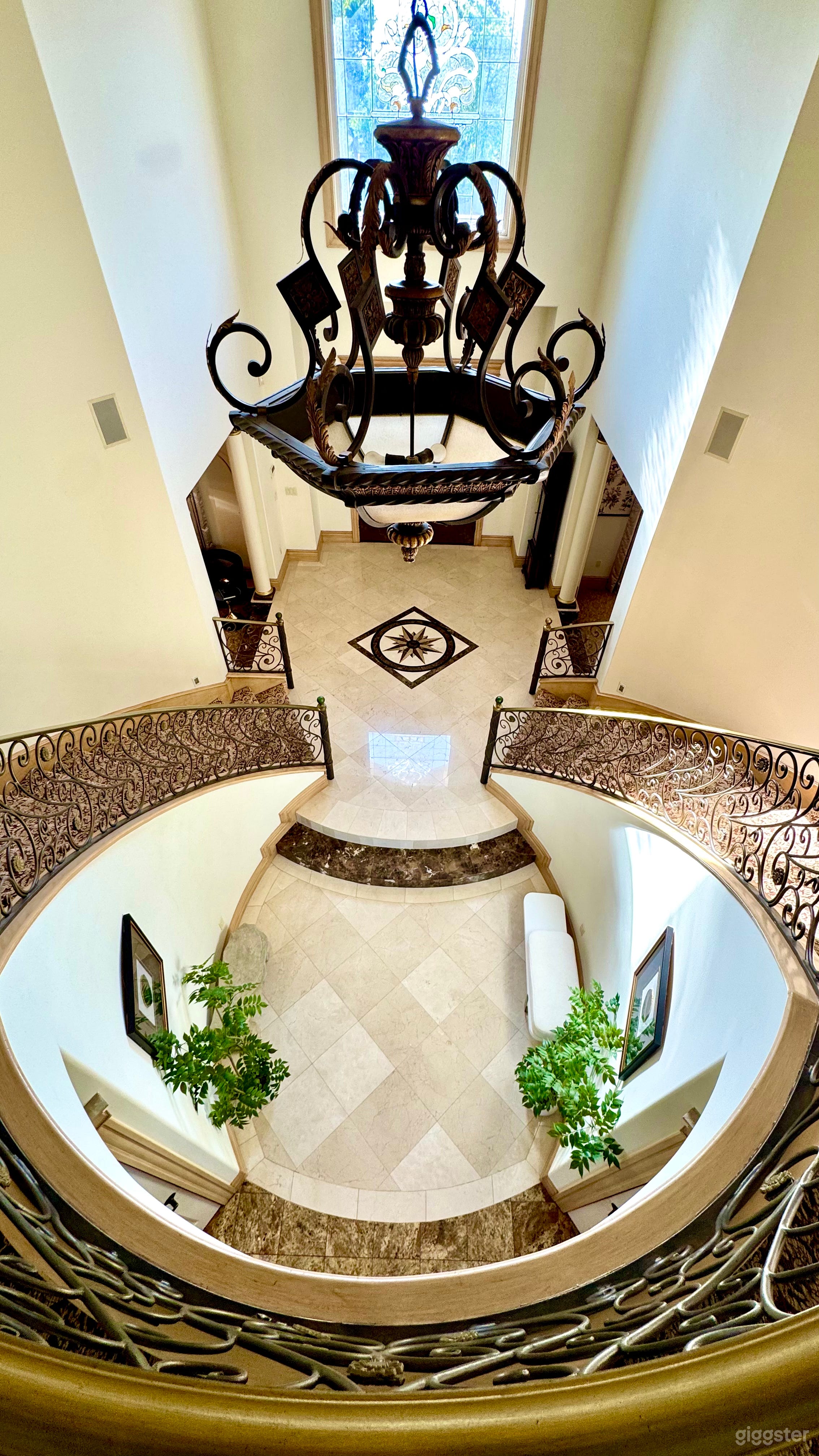 Top of the Grand Double Staircase