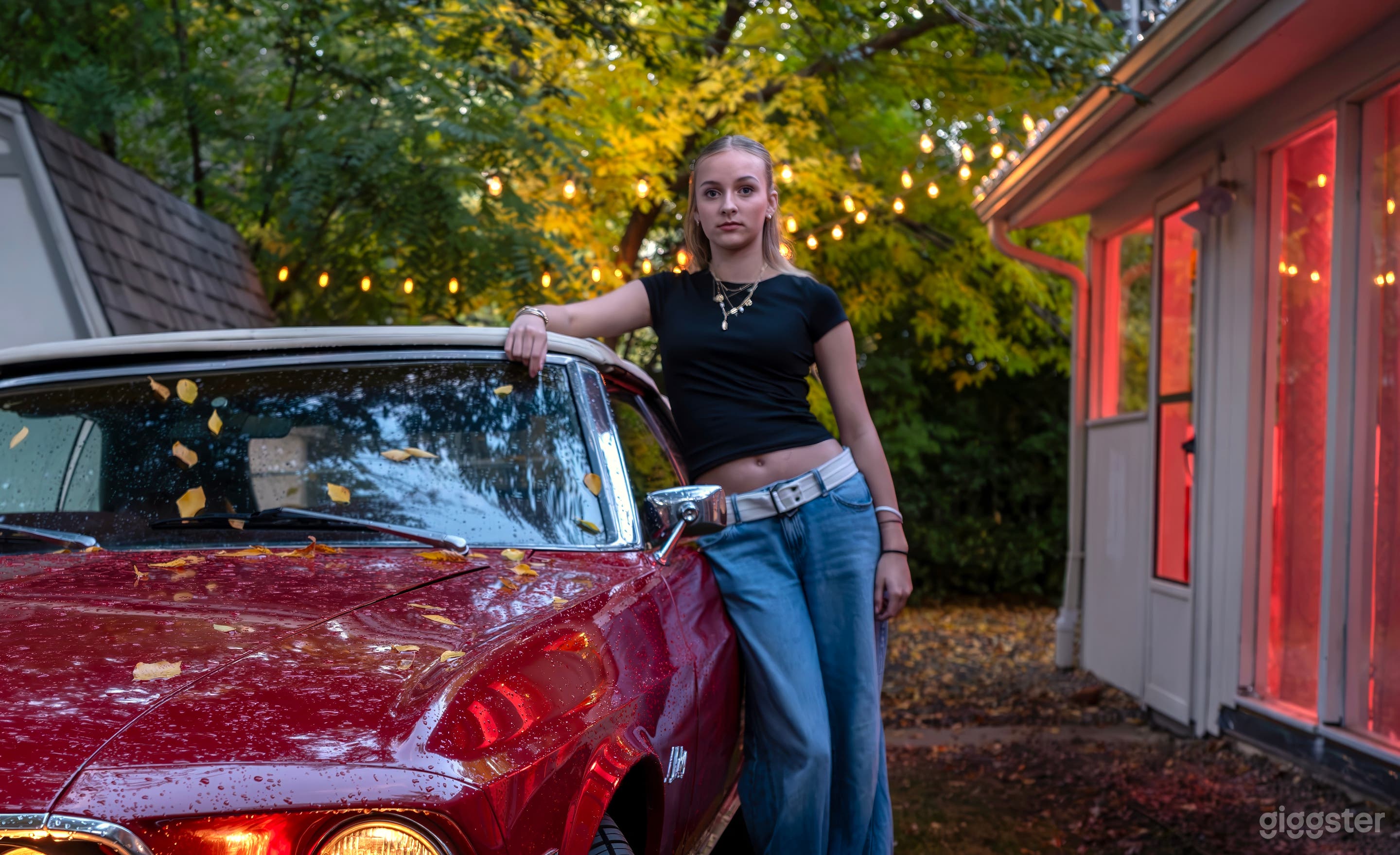 Reminiscent of Old Hollywood: Mod-Retro Decor + 69 Mustang Photo 2