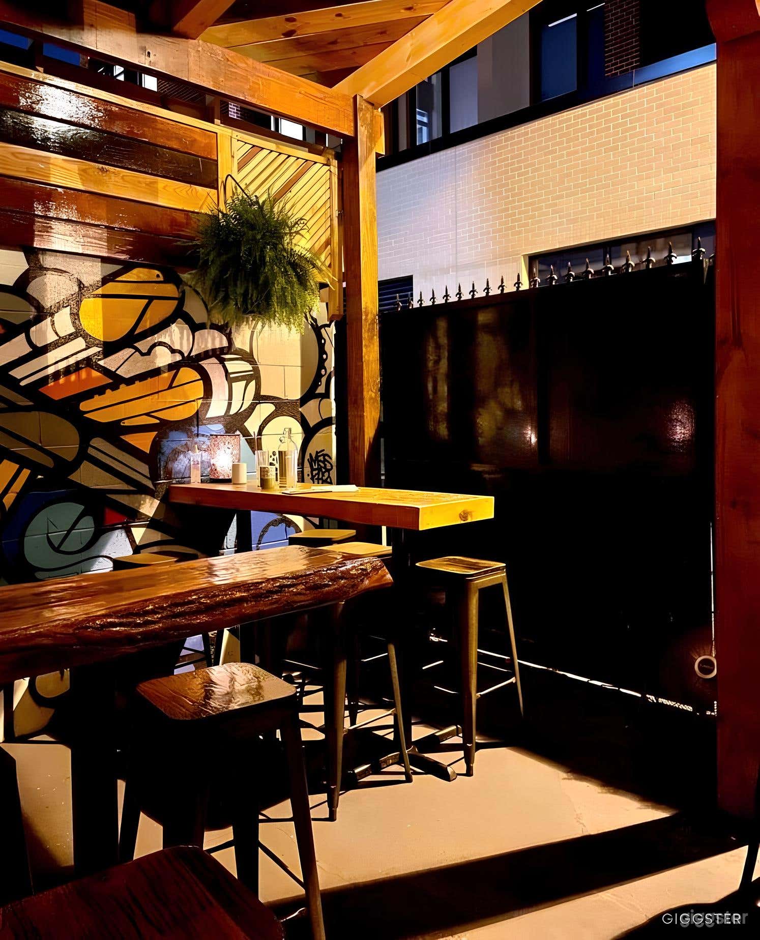 Quaint Rustic Speakeasy Bar with Patio (Buyout) Photo 4