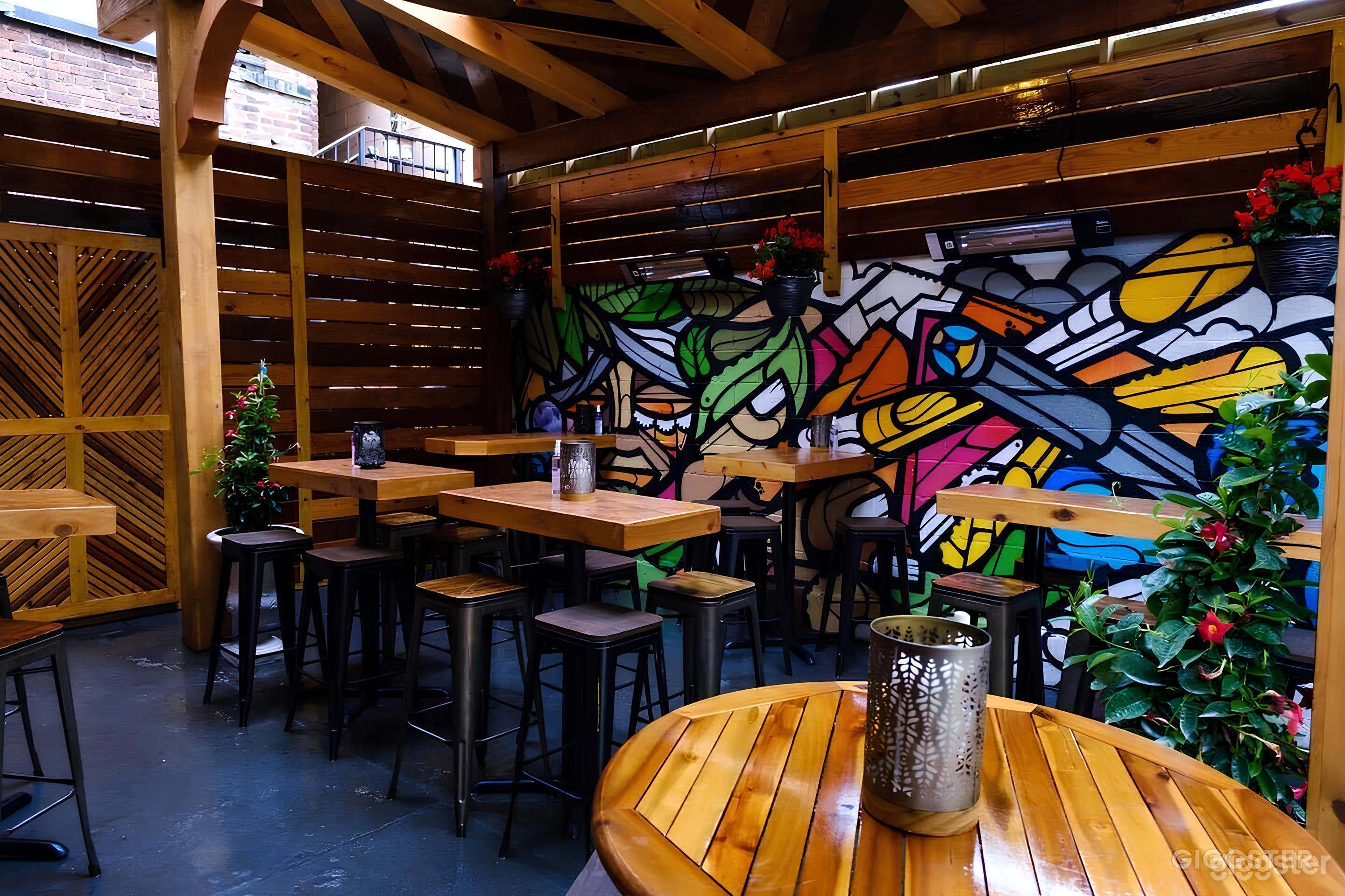 Quaint Rustic Speakeasy Bar with Patio (Buyout) Photo 1