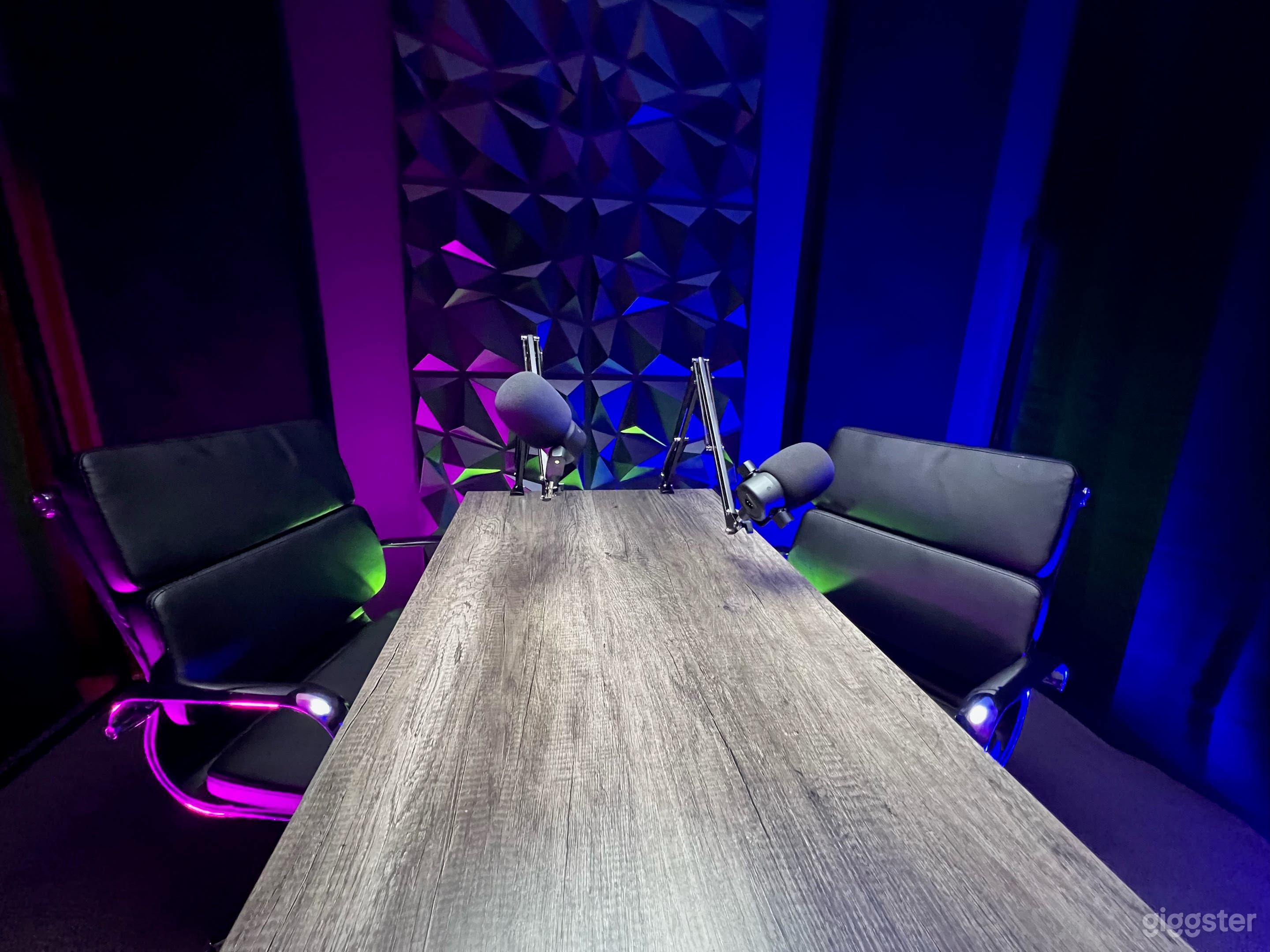 Podcast Studio Interior