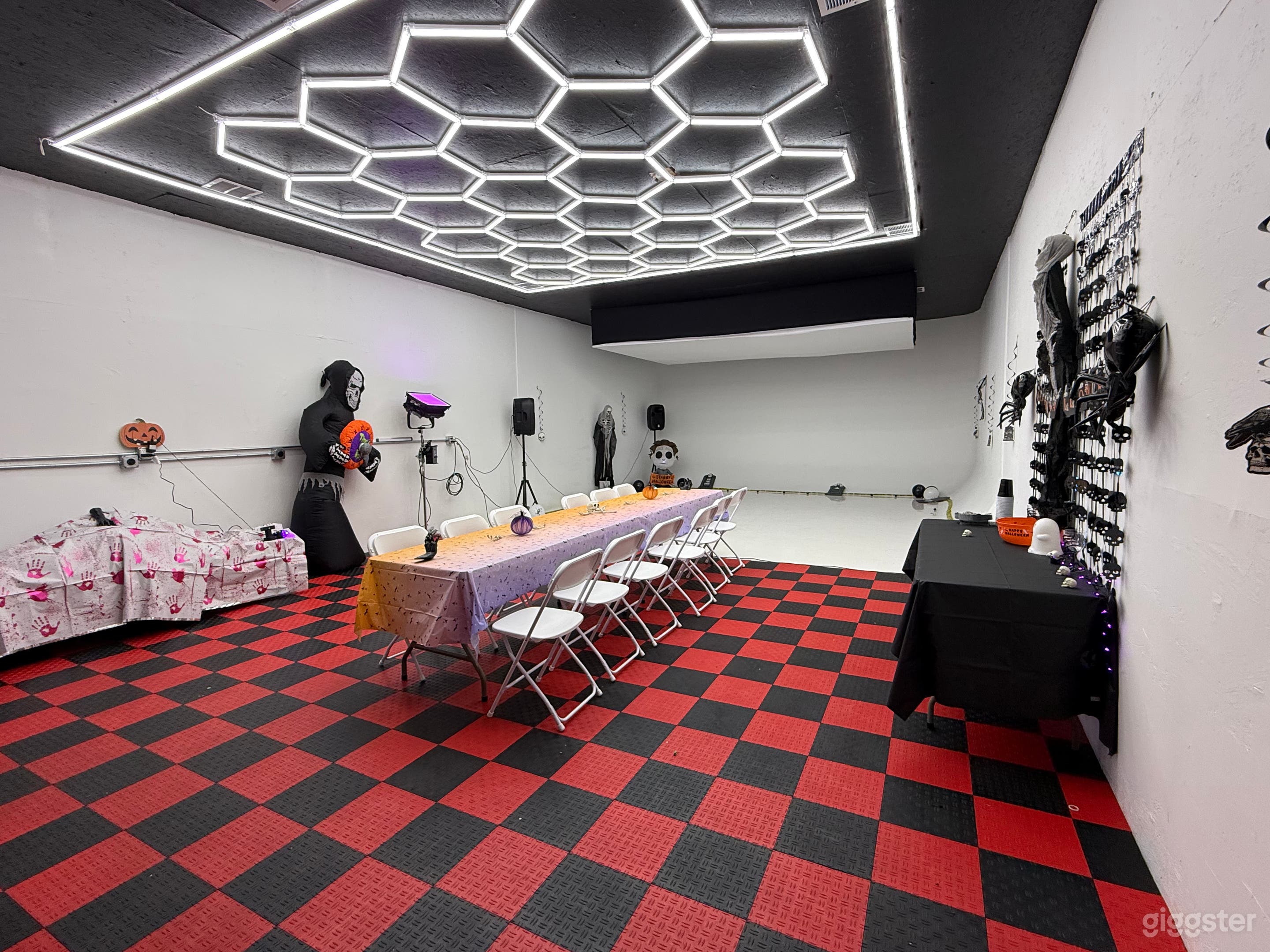 Halloween Private Costume Party Set Up!