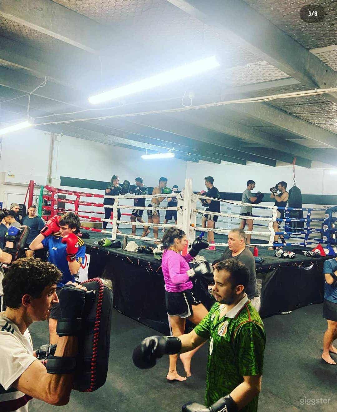 Spacious Gym with Muay Thai Ring in Christchurch Photo 4